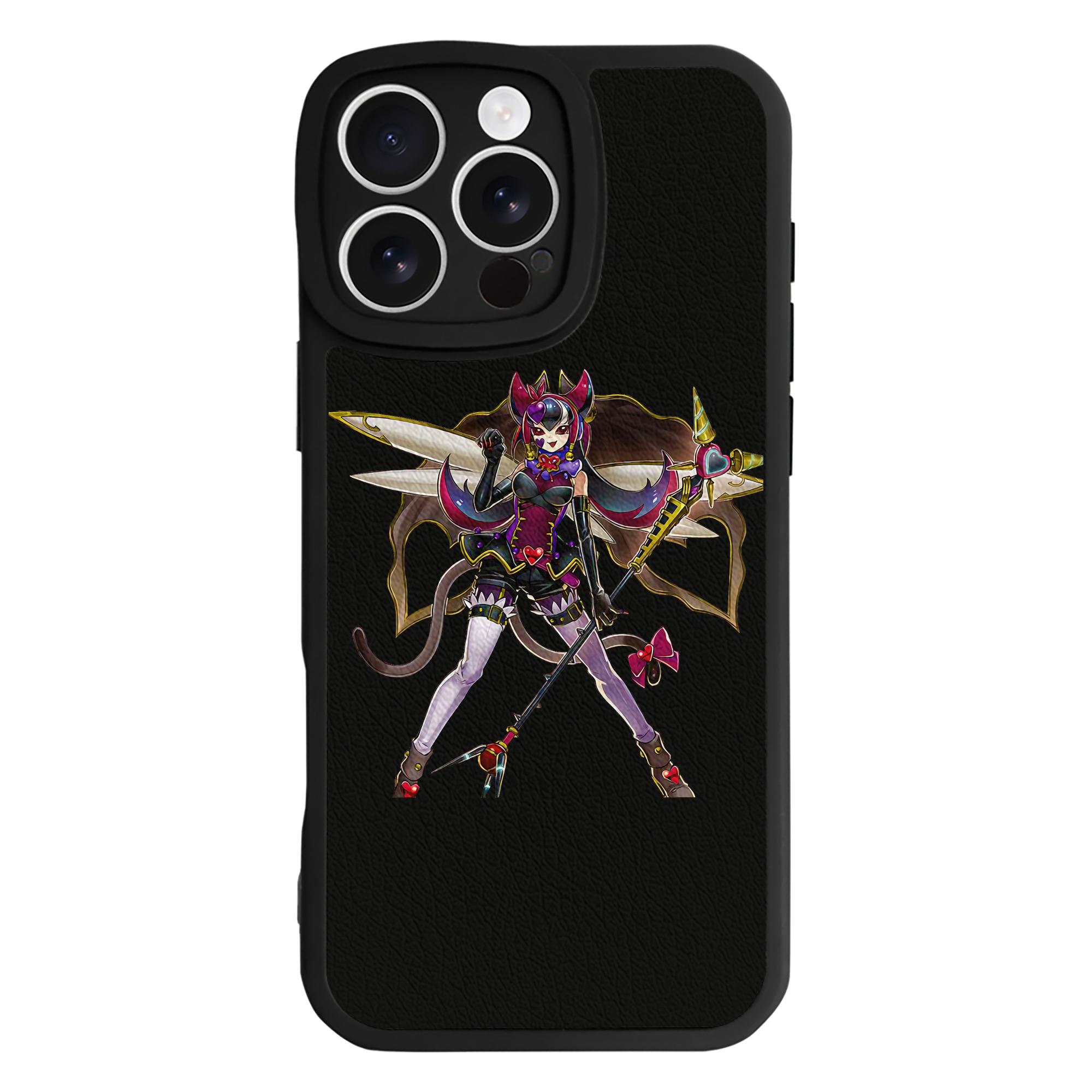 （画像用） 遊☆戯☆王 Yu-Gi-Oh! 【iPhone 16シリーズ対応】シリコンスマホケース（レザー調） 材質：シリコン
